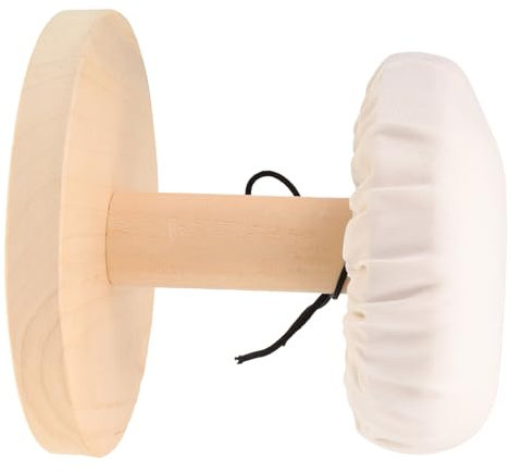 KICHOUSE Planche à Repasser Ronde Tabouret De Repassage Bois Tabouret De Repassage Pour Vêtements Portable