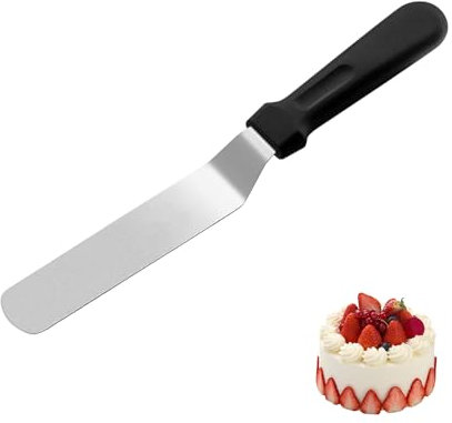 Pallet Knife, Stainless Steel Palette Knife, Professional Cake Spatula for Decorating, Thickened Offset Spatula for Baking, Home, Bakery, Kitchen Pastry