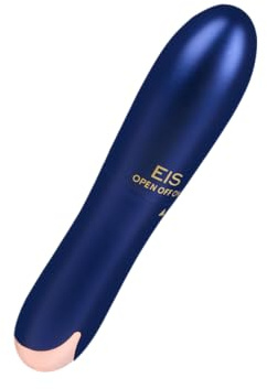 EIS Vibrator im Metallic-Look | Klassischer Vibrator | 15 cm | Sexspielzeug | gleitfreudiges Material | wasserdicht (IPX7) | intensive Vibration | Sex Spielzeug für Frauen | Erotik | Sex Toys