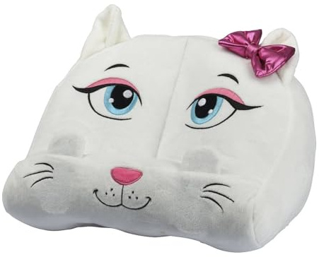 WELL HOME MOBILIARIO & DECORACIÓN- Soporte de Peluche para Libros o Tables en diseño de Gato 30x20x20cm, Color, 30x20x20 (Koopman International BV AAD400500)