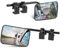 Amusingtao 2 Pcs Car Towing Mirrors, Extended Rearview Mirrors, Adjustable Blind Spot Mirror, Extended Mirrors for Cars SUVs Trailers Vans (Black)