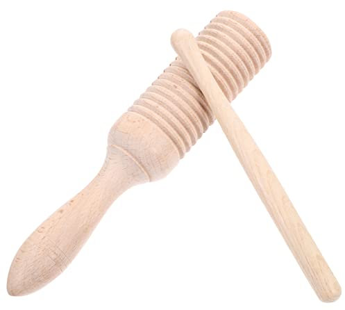 Abaodam einzelnes Fass Instrumente Kindertrommel Musical Percussion-Block Ton Musikinstrument Music Instruments for holzspielsachen Guiro- für Holzguiro