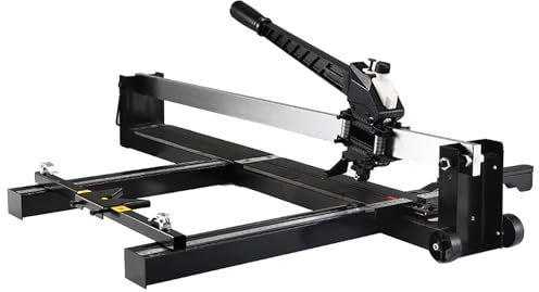 Manual Tile Cutter with Sliding Head for Porcelain Ceramic and Wall Bricks, 1200mm Max Cutting Length, 7-15mm Thick Cutting Capacity