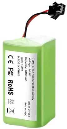 Batería De Iones De Litio De 14,4 V Y 2600-5000 MAh, Compatible con Conga, 990, 1790, X500, Ecovacs, N79, N79S, DN622, Eufy, 11, 11S, 30(3500mAh)