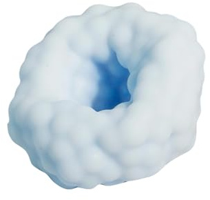 Stressball Erwachsene Traubenstress Squishy Stressbälle Kleines Perlen Quetschball Anti Stressabbau Spielzeug Bälle für Kneten, Drücken, Entspannen, Anxiety Relief Fidget Toy Blue