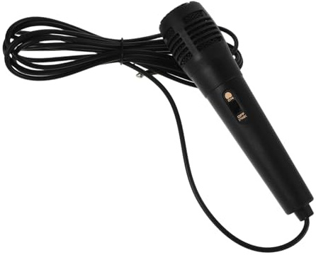 GALPADA Microfono Cablato Dinamico da 6,35 MM Riduzione Rumore per Uso su Palco e Amplificatore, Microfono per Cantare e Eventi Musicali