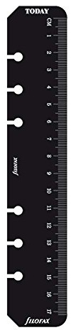 Filofax Personal schwarz Lineal (b133609)