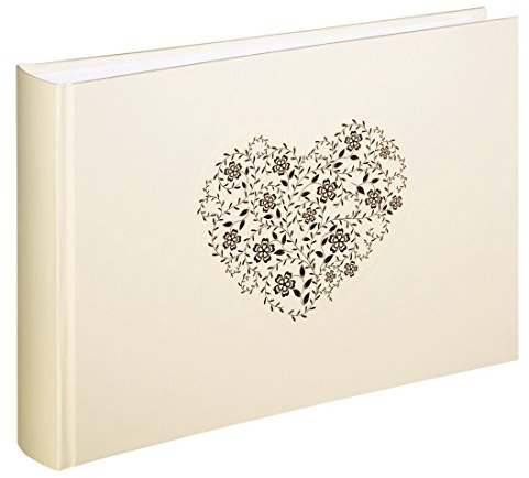 Hama 2in1 Gästebuch und Fotoalbum Anzio (30x20 cm, 60 Seiten) Creme
