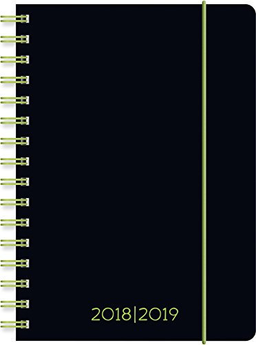 Brunnen 1072975129 Schülerkalender Plain Black, 2018/2019