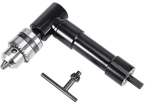 1mm-10mm Keyed Chuck 90 Degree Right Angle Drill Attachment with Key