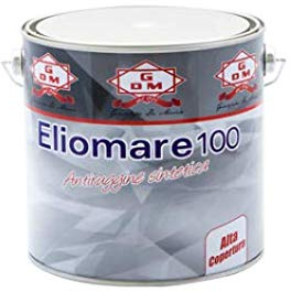 GDM-ELIOMARE 100, ANTIRUGGINE SINTETICA AD ELEVATO POTERE COPRENTE (0,500 LITRI, GRIGIO)