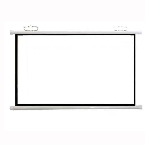 ZYXQQJ Écran De Projection HD 16:9 50/60/72 Pouces Écran De Projecteur Rétractable Écrans De Cinéma Extérieurs Écran D'affichage Public Mural(16:9,40inch)