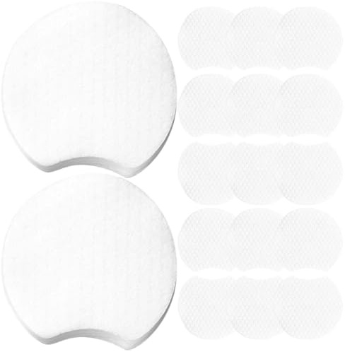 SOIMISS 2400 Stück Abschminkpads aus Vliesstoff Fusselfreie Make Up Entferner Pads Verdickt und Sanft für Empfindliche Haut Einweg Wattepads für Gesicht und Augen für Reisen