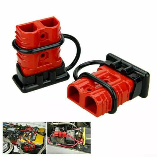 Kit de déconnexion pour câbles à courant élevé Treuil Batterie robuste 175a Applications Quick Connect - Bornes rouge cuivre-argent