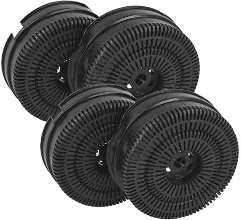 vhbw 4x Filtres à charbon actif remplacement pour IKEA 80245744 | Nyttig FIL 220 pour hotte aspirante