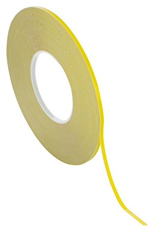 Chartpak Graphic Art Tape, 1/16 W x 648 L Inches, Yellow Matte, 1 Roll (BG6211M)
