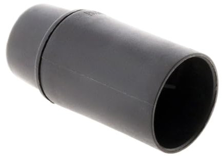 Zenitech - Portalampada E14 In Termoplastica Liscia - Attacco Senza Anello - Tensione Massima 250V - Intensità Massima 2A - Ideale per Illuminazione Interna - Nera