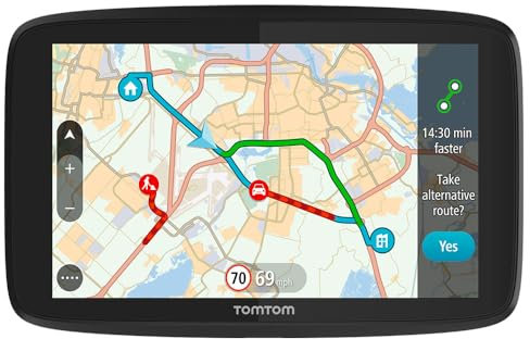 TomTom GO 520 navigatore 12,7 cm (5) Touch screen Fisso Nero, Grigio