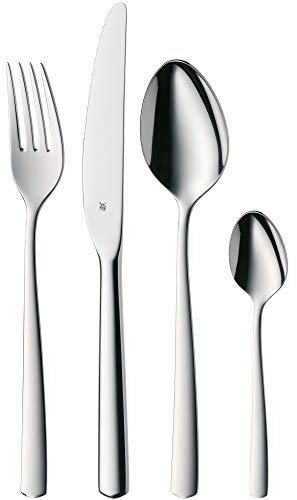 WMF Boston - Cubertería Cromargan Acero Inoxidable, Acabado Pulido, 24 Piezas para 6 Comensales
