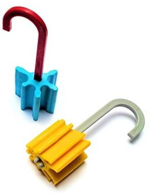 Slammer Jammer Gummy - Ammortizzatore Per Porte e Finestre, Evita La Chiusura Accidentale Causata Dalle Correnti d'aria. Colori Assortiti. 4 Pezzi