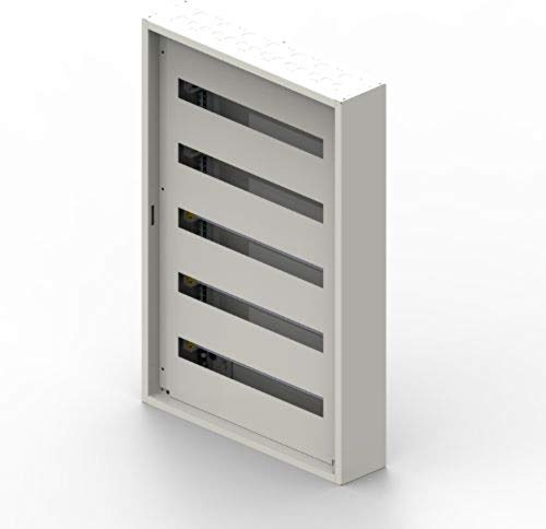 Boîte de Distribution métallique XL3S 160 entièrement modulaire, 5 rangées de 36 modules