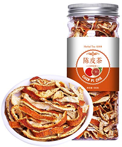 Chinois Herbal Tea Fruit Fruit Tea Rose Tea En Conserve Soie Dorée Chrysanthème Embouteillé Nouveau Thé Parfumé Soins De La Santé Fleurs Thé Thé Vert Alimentaire Vert (100g Tangerine Peel Tea)