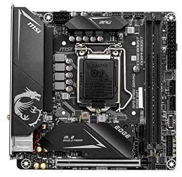 MSI MPG B460I Gaming Edge WiFi (mITX, B460,S1200,Intel,M.2 Port, PCIe 3.0 x 4, NVMe)
