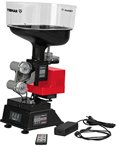 Tibhar Tischtennis Roboter Robo Pro Junior | Tischtennis Ballmaschine | schnurlose Fernbedienung | TT-Trainer für zu Hause