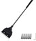 Aquarium Reinigungswerkzeuge, 65cm Aquarium Algen Rasiermesser Schaber, Algen Reinigungs Rasiermesser Schaber Reinigungsmittel Werkzeug mit 5pcs Edelstahl Klingen für Glas Fischbecken