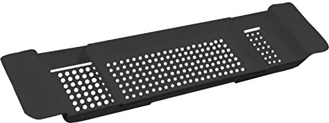 TROONZ Plateau de Baignoire - Plateau de Baignoire rétractable - Plateau de Bain et de lit pour 1 ou 2 Personnes, Chariot de Table de Baignoire avec côtés Extensibles, Plateau de Rangement réglable