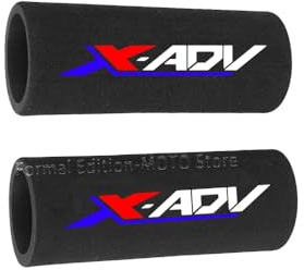 Aveko Manopole manubrio Per Honda X-ADV 750 x-adv750 Copri impugnatura in spugna per moto Anti-shock Antiscivolo (multicolore)