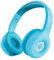Trust Nouna Kids Headphones Wireless with Safe Volume Limit (85dB) for Girls, Children Age 4-10, On Ear Foldable Headset with Microphone, Kids Bluetooth Headphones with Stickers, 15h Playtime, Blue