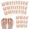72 Pièces Coussinets pour Callosités, Feutre Confortable Pansement Cors au Pied Patchs pour Cors des Pieds Fournitures de Soins des Pieds pour Hommes et Femmes (en Forme de U)