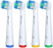 DentaDrift Brossette Oral-B Compatibles, 4-Pack Tête Brosse à Dent Oral B Compatibles - Qualité Premium, Défense Renforcée Contre la Plaque
