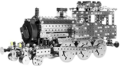 RC-Auto, großes ferngesteuertes technisches Fahrzeug, 1370 Teile, mechanisch, eine Bewegung treibt die Lokomotive zum Modellbausatz an, Erwachsene