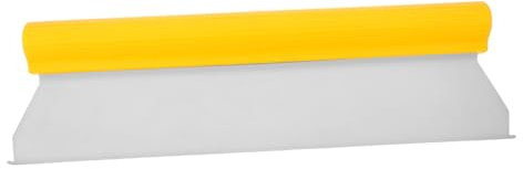 Vaguelly Balai d'essuie-Glace de Voiture fenêtre Nettoyage essuyer Nettoyeur de vitre Miroir rétroviseur Racleur de vitre raclette de Pare-Brise de Voiture raclette à vitre trp Yellow