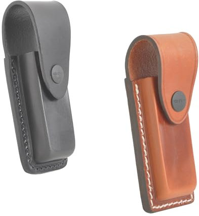 COP® 1831 Leder-Magazintasche, geschlossen/einreihige Magazine, braun, (45 mm BL, P6, P7 PSP/M8 /P239)