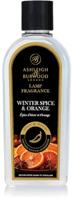 Ashleigh & Burwood Winter Spice & Orange Lamp Fragrance | 500ml | Luxury Home Scent | Scented Room Fragrance | Made in the UK