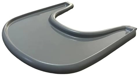 Babysitztablett for Stokke Tripp Trapp Hochstuhl, verwendet als Snackteller oder Spielzeugtablett, Aufbewahrungsregal, Vakuumadsorption(GRAY)