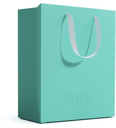 stardis binbox design papperskorg fyrkantig snygg papperskorg med bärhandtag för kontor kontor plast papperskorg sopkorg (turkos)