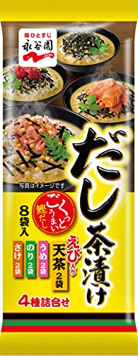 Nagatanien Dashi Ochazuke 8 Mahlzeiten × 10 Japan