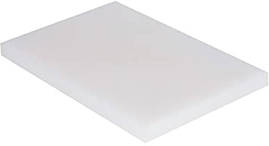 Denox 1 Tabla de cortar 500x300, hogar o profesional, color blanco, PEAD, talla única