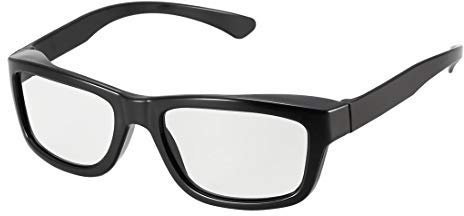 N/A RealD Technology Polarisierte 3D-Brille für Film/Kino/Passiv, 0,4 mm dick, 2 Stück