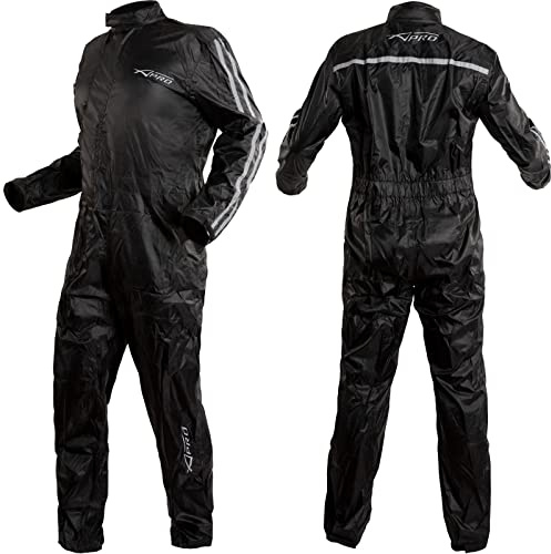 Tuta Impermeabile Scooter Moto Anti Pioggia Antiacqua Cerata Argento 3XL