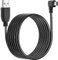 SAISN Mini USB Charging Cable Right Angle USB 2.0 Type A Male to Mini B Male Charger Cable Cord Lead 90 Degree USB to Mini B Wire Cord for Dash Cam Driving Recorder, 3.5M