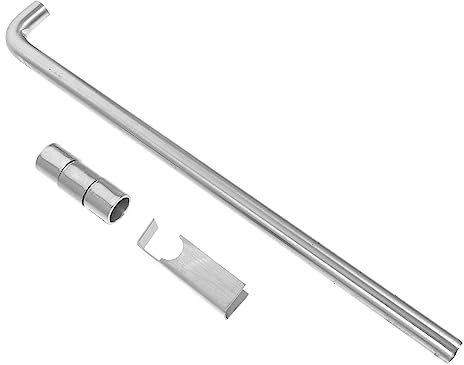 Angoily Edelstahl Boden Bolzenriegel Robuster Tür Tor Riegel Langlebiger Bodenverschluss Für Fenster Und Türen Sicher Und Tragbar Für Garten Und Zaun