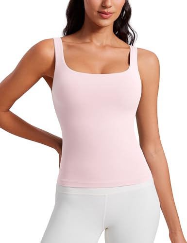 CRZ YOGA Butterluxe Linnen med rund halsringning Strawberry Pink L