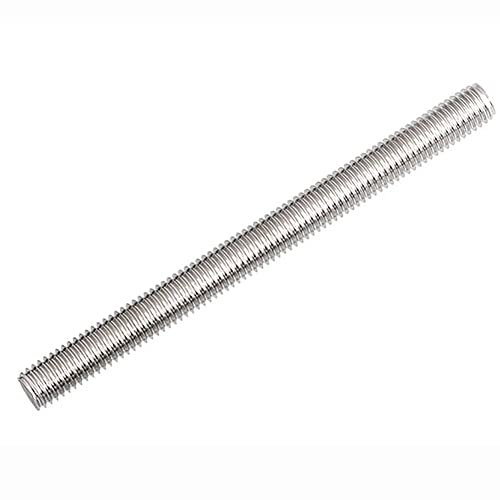 GewindestangeGewindestange, 304Edelstahl-Gewindestange M20 Vollgewinde for Ankerbolzen Klemmbügel Perlenpfahllänge 50mm-130mm, M20*75mm(M20*85mm)