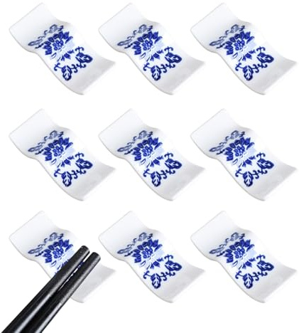 Machtiging 9PCS,Porte Couteau De Table,Fourchette Repos Et Baguettes Holder,DîNer CuillèRe Stand,Portable Et Facile à Nettoyer,pour CuillèRe Fourchette Support De DéCoration De La Table