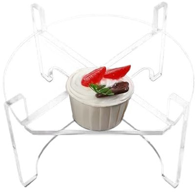 Saftspender-Halter - Hochwertiger Getränkedispenser-Ständer, Acryl-Plattform | Robuste Thekenhalterung für Wasser- & Glaskaraffen, Spenderbasis für Gastronomie, Bar & Zuhause